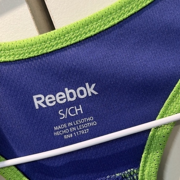 NWT Reebok racer‎ back running gym small tank - Picture 4 of 4